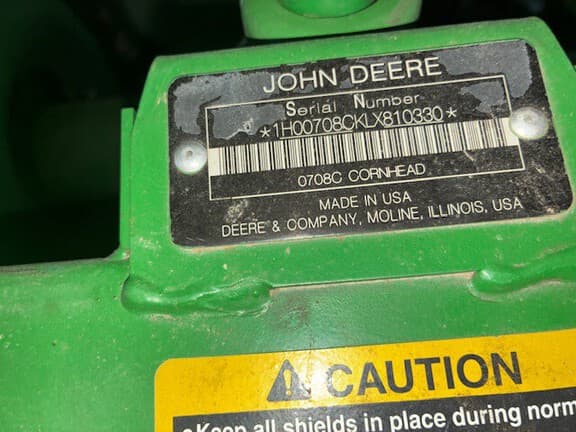 Image of John Deere 708C equipment image 1