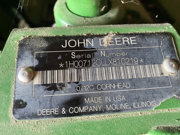 Image of John Deere 712C equipment image 4