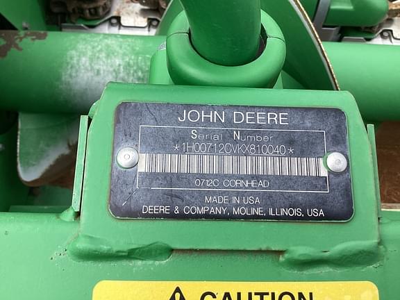 Image of John Deere 712C equipment image 4