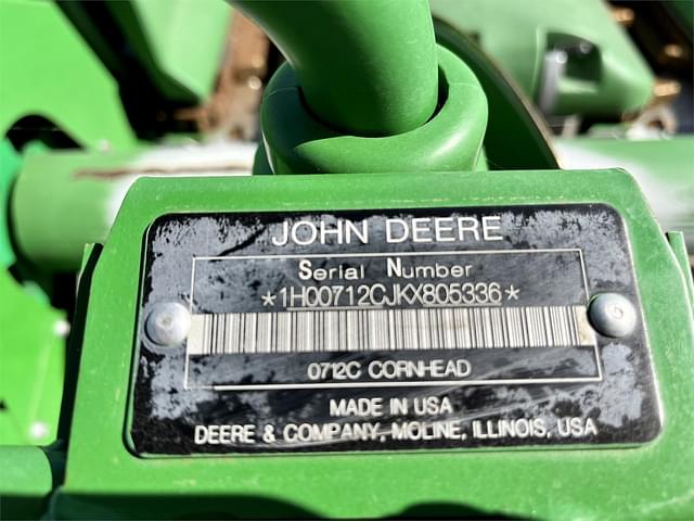 Image of John Deere 712C equipment image 3