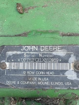 Image of John Deere 712FC equipment image 2