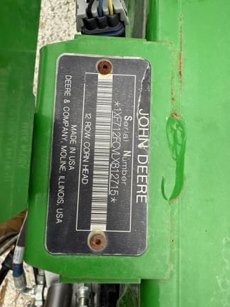 Image of John Deere 712FC equipment image 1