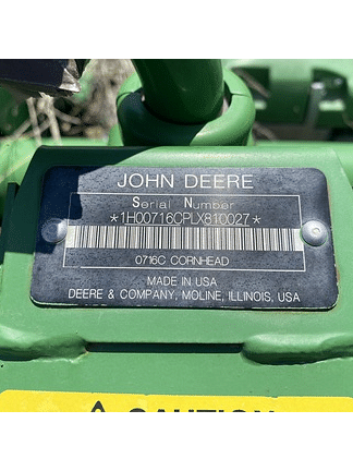 Image of John Deere 716C equipment image 2