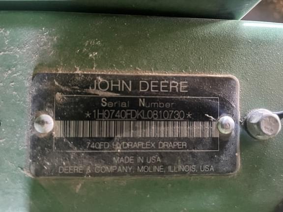 Image of John Deere 740FD equipment image 2