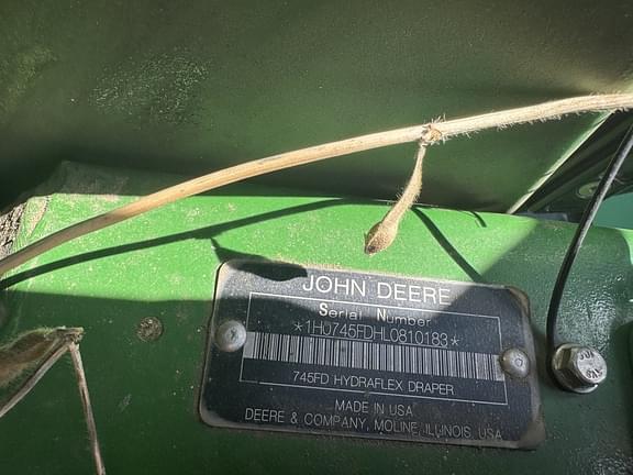 Image of John Deere 745FD equipment image 3