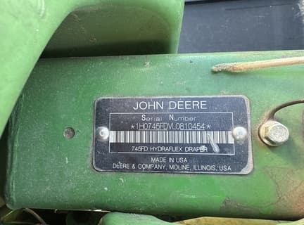 Image of John Deere 745FD equipment image 2