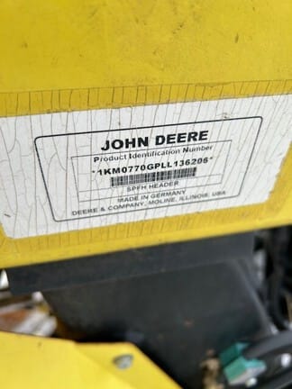 2020 John Deere 770 Equipment Image0
