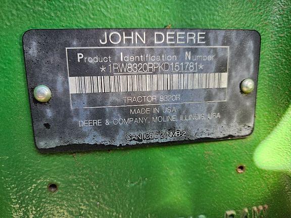 Image of John Deere 8320R equipment image 4