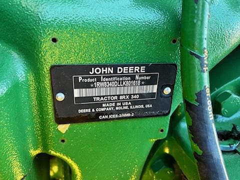 Image of John Deere 8RX 340 equipment image 4