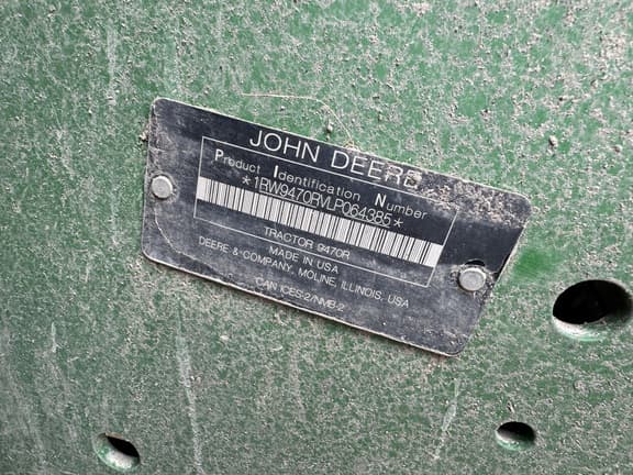 Image of John Deere 9470R equipment image 4