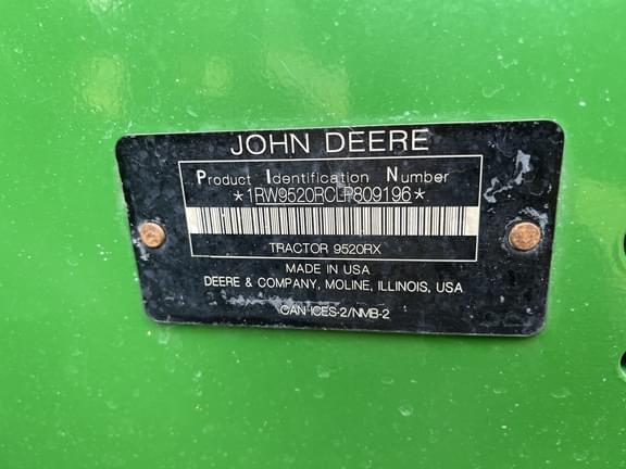 Image of John Deere 9520RX equipment image 4