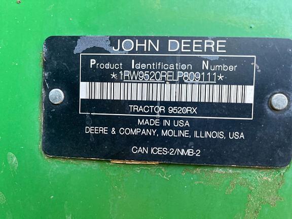 Image of John Deere 9520RX equipment image 4