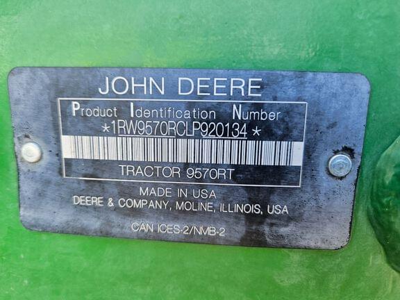 Image of John Deere 9570RT equipment image 4