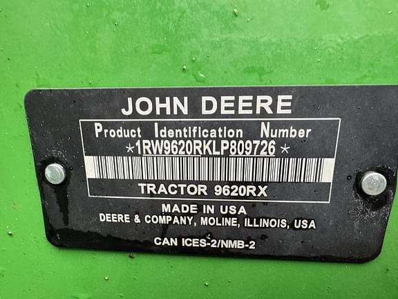 Image of John Deere 9620RX equipment image 2