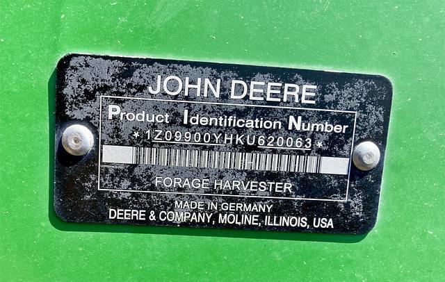 Image of John Deere 9900i equipment image 1