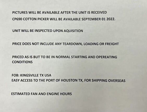 Main image John Deere CP690