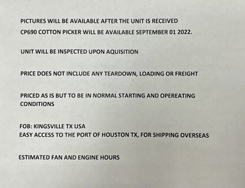 Main image John Deere CP690