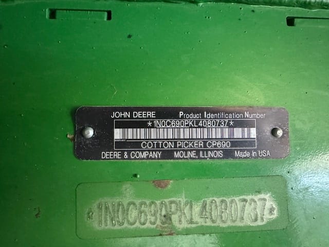 2020 John Deere CP690 Equipment Image0