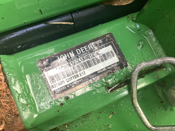 Image of John Deere E12 equipment image 1