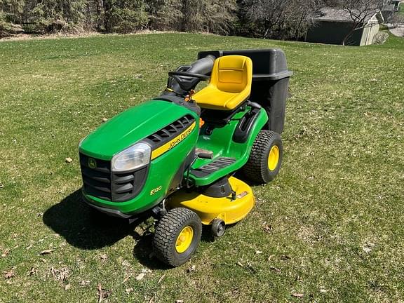 John deere best sale e120 riding mower