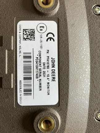 2020 John Deere Gen 4 Extended Monitor Equipment Image0