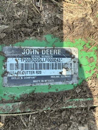 Image of John Deere R20 equipment image 1