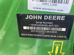 Main image John Deere R240 9