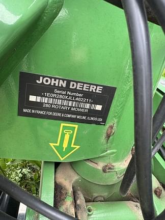 Image of John Deere R280 equipment image 2