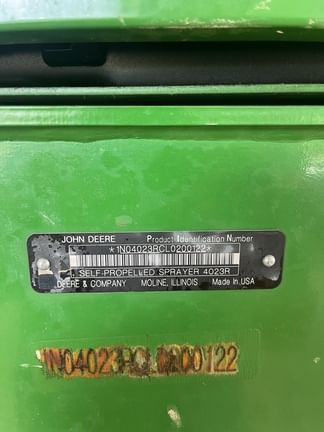 2020 John Deere R4023 Equipment Image0