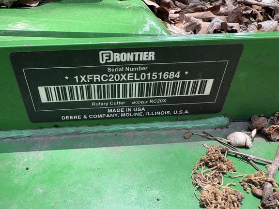 Image of Frontier RC2060 equipment image 1