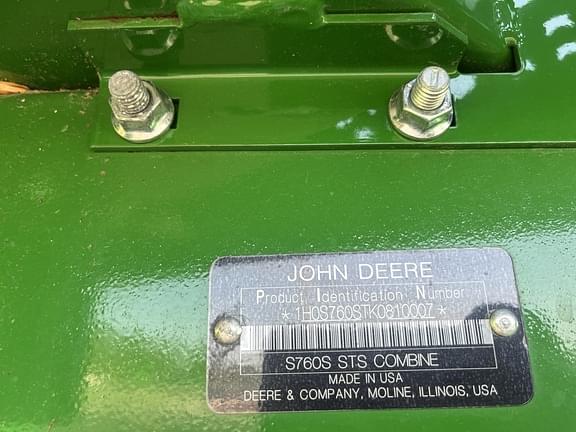 Main image John Deere S760 13