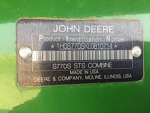 Main image John Deere S770 17