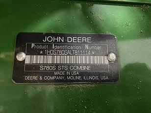 Main image John Deere S780 11