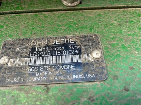 Image of John Deere S790 equipment image 4
