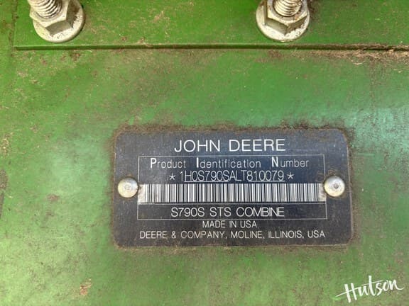 Image of John Deere S790 equipment image 4