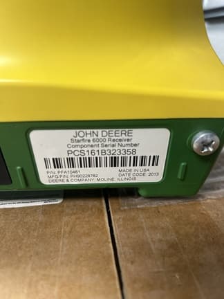 Image of John Deere StarFire 6000 Image 1
