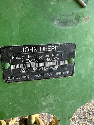 Image of John Deere W235 equipment image 3