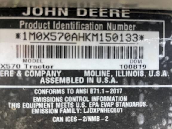 Main image John Deere X570 1