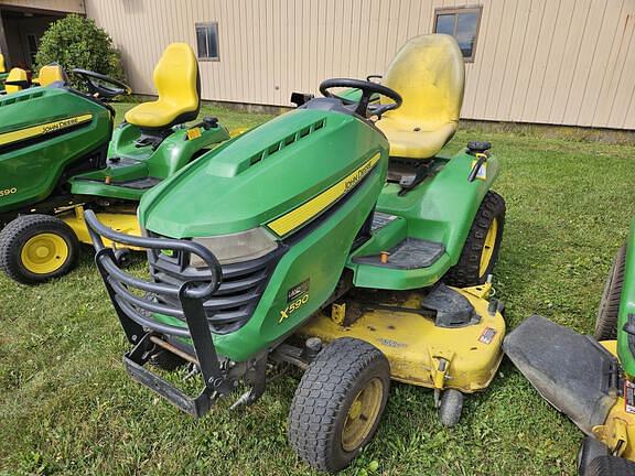 Used john deere lawn best sale mower decks