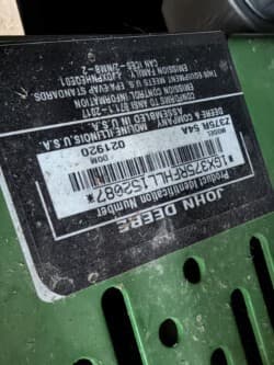 Image of John Deere Z375R equipment image 4