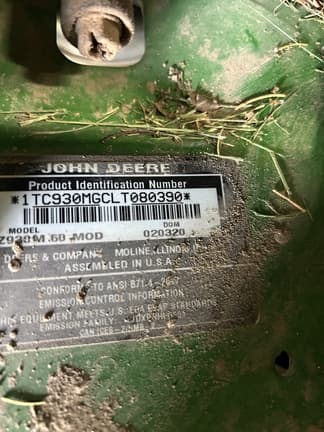 Image of John Deere Z930M equipment image 4