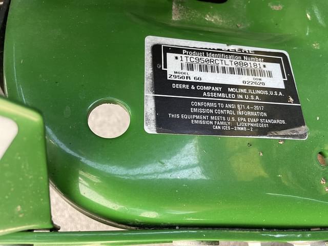 Image of John Deere Z950R equipment image 4