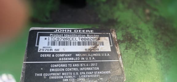 Image of John Deere Z960M equipment image 1