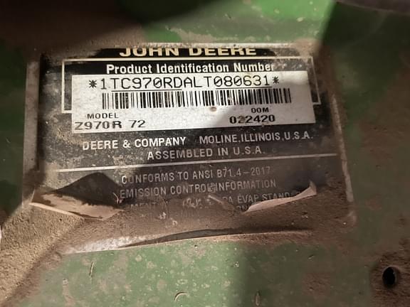 Image of John Deere Z970R equipment image 4