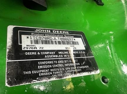 Image of John Deere Z970R equipment image 4