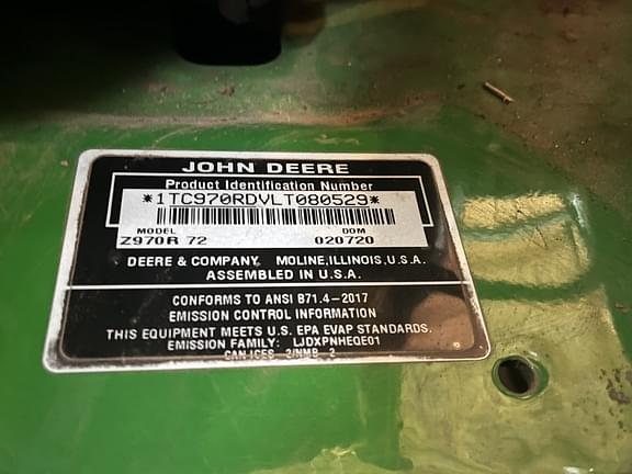 Image of John Deere Z970R Image 0