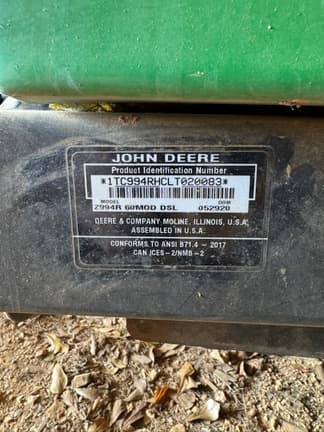 Image of John Deere Z994R equipment image 4