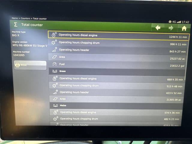 Image of Krone Big X 630 equipment image 4