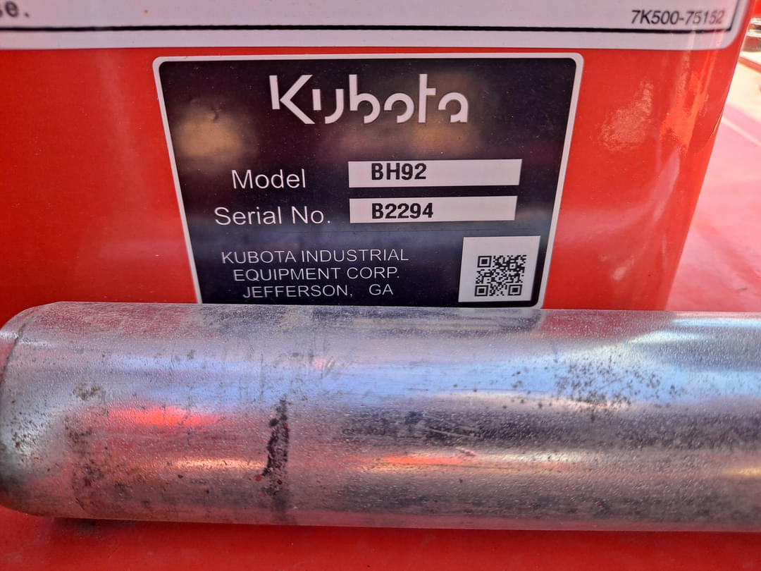 Image of Kubota BH92  Image 1