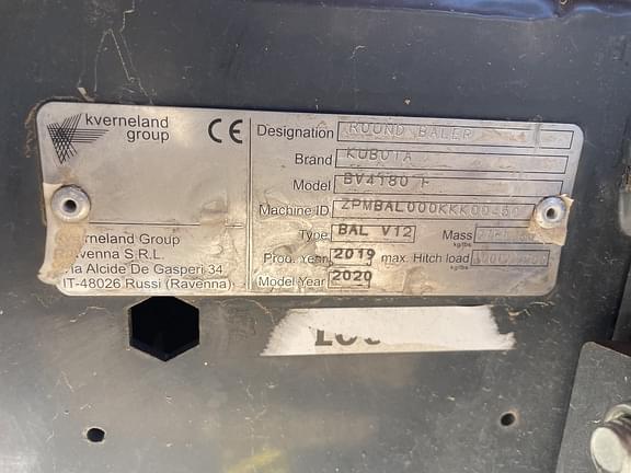 Image of Kubota BV4180 equipment image 4